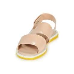 Chaussures Femme Sandales et Nu-pieds Melissa CARBON Beige / Jaune 8 Chaussures Femme Sandales et Nu-pieds Melissa CARBON Beige / Jaune -Sandales Soldes Boutique 18898279 500 C