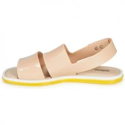 Chaussures Femme Sandales et Nu-pieds Melissa CARBON Beige / Jaune 9 Chaussures Femme Sandales et Nu-pieds Melissa CARBON Beige / Jaune -Sandales Soldes Boutique 18898279 500 D