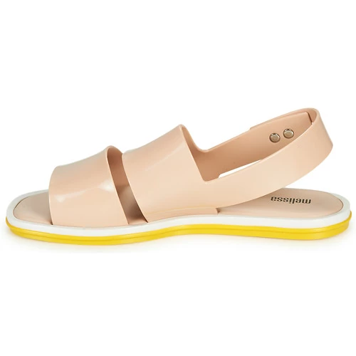 Chaussures Femme Sandales et Nu-pieds Melissa CARBON Beige / Jaune 4 Chaussures Femme Sandales et Nu-pieds Melissa CARBON Beige / Jaune – Image 4