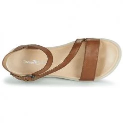 Chaussures Femme Sandales et Nu-pieds Dream in Green OURY Marron -Sandales Soldes Boutique 18901070 500 F