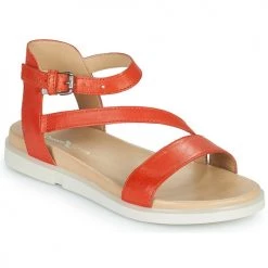 Chaussures Femme Sandales et Nu-pieds Dream in Green OURY Orange