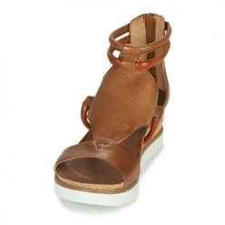 Chaussures Femme Sandales et Nu-pieds Dream in Green LIRABIEN Marron -Sandales Soldes Boutique 18901072 500 C