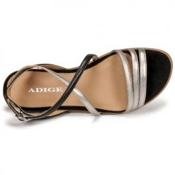 Chaussures Femme Sandales et Nu-pieds Adige IDIL V2 CENTURY ACERO Argenté -Sandales Soldes Boutique 18904628 500 F