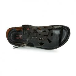 Chaussures Femme Sandales et Nu-pieds Airstep / A.S.98 RAMOS PERF Noir -Sandales Soldes Boutique 18906491 500 F