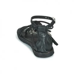 Chaussures Femme Sandales et Nu-pieds Airstep / A.S.98 RAMOS TORSADE Noir -Sandales Soldes Boutique 18906499 500 E