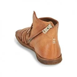 Chaussures Femme Sandales et Nu-pieds Airstep / A.S.98 RAMOS HIGH Camel -Sandales Soldes Boutique 18906501 500 E