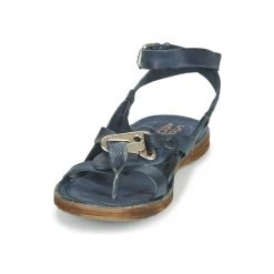 Chaussures Femme Sandales et Nu-pieds Airstep / A.S.98 RAMOS GRE Marine -Sandales Soldes Boutique 18906504 500 C