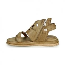 Chaussures Femme Sandales et Nu-pieds Airstep / A.S.98 POLA GRAPH Kaki -Sandales Soldes Boutique 18906507 500 D