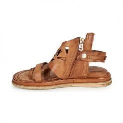 Chaussures Femme Sandales et Nu-pieds Airstep / A.S.98 POLA GRAPH Camel -Sandales Soldes Boutique 18906508 500 D