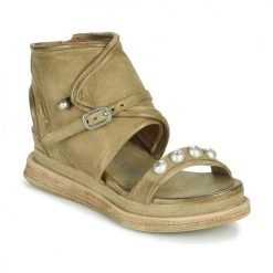 Chaussures Femme Sandales et Nu-pieds Airstep / A.S.98 LAGOS Kaki