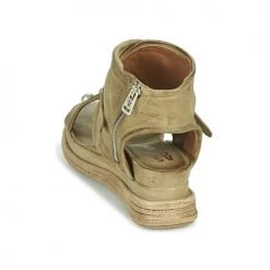 Chaussures Femme Sandales et Nu-pieds Airstep / A.S.98 LAGOS Kaki -Sandales Soldes Boutique 18906513 500 E