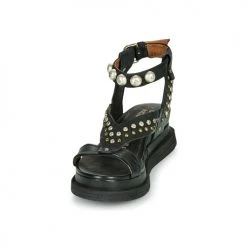 Chaussures Femme Sandales et Nu-pieds Airstep / A.S.98 LAGOS STUD Noir -Sandales Soldes Boutique 18906517 500 C