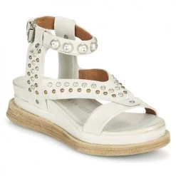 Chaussures Femme Sandales et Nu-pieds Airstep / A.S.98 LAGOS STUD Gris / Beige