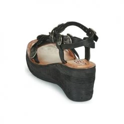 Chaussures Femme Sandales et Nu-pieds Airstep / A.S.98 NOA Noir -Sandales Soldes Boutique 18906519 500 E