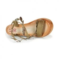 Chaussures Femme Sandales et Nu-pieds Airstep / A.S.98 NOA Kaki -Sandales Soldes Boutique 18906520 500 F