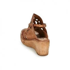 Chaussures Femme Sandales et Nu-pieds Airstep / A.S.98 NOA GRAPH Camel -Sandales Soldes Boutique 18906523 500 E