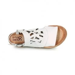 Chaussures Femme Sandales et Nu-pieds Airstep / A.S.98 NOA GRAPH Blanc -Sandales Soldes Boutique 18906524 500 F