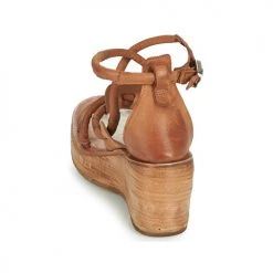 Chaussures Femme Sandales et Nu-pieds Airstep / A.S.98 NOA STRAP Camel -Sandales Soldes Boutique 18906525 500 E