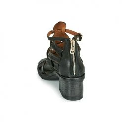 Chaussures Femme Sandales et Nu-pieds Airstep / A.S.98 KENYA BRIDE Noir -Sandales Soldes Boutique 18906528 500 E