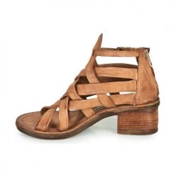 Chaussures Femme Sandales et Nu-pieds Airstep / A.S.98 KENYA BRIDE Camel -Sandales Soldes Boutique 18906529 500 D