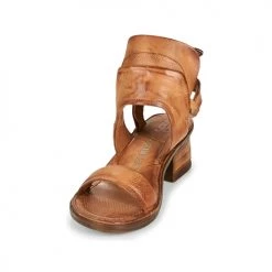 Chaussures Femme Sandales et Nu-pieds Airstep / A.S.98 KENYA BUCKLE Camel -Sandales Soldes Boutique 18906530 500 C