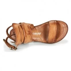 Chaussures Femme Sandales et Nu-pieds Airstep / A.S.98 KENYA BUCKLE Camel -Sandales Soldes Boutique 18906530 500 F