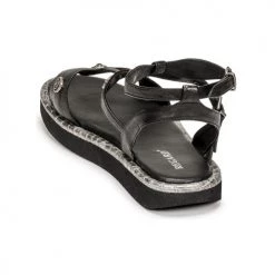 Chaussures Femme Sandales et Nu-pieds Regard ANGLET Noir -Sandales Soldes Boutique 18906813 500 E