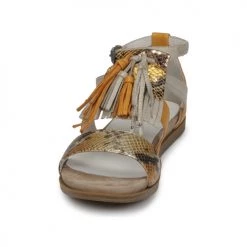 Chaussures Femme Sandales et Nu-pieds Regard BASTIL2 Jaune -Sandales Soldes Boutique 18906815 500 C