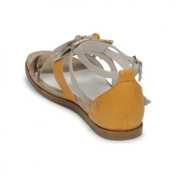 Chaussures Femme Sandales et Nu-pieds Regard BASTIL2 Jaune -Sandales Soldes Boutique 18906815 500 E