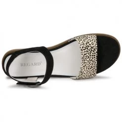 Chaussures Femme Sandales et Nu-pieds Regard BERRY Noir 11 Chaussures Femme Sandales et Nu-pieds Regard BERRY Noir -Sandales Soldes Boutique 18906823 500 F