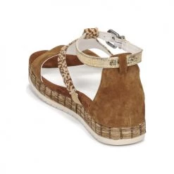 Chaussures Femme Sandales et Nu-pieds Regard CASSIS Marron -Sandales Soldes Boutique 18906826 500 E