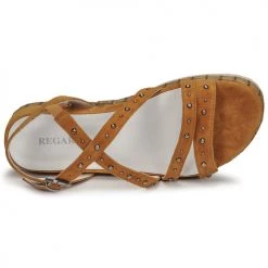 Chaussures Femme Sandales et Nu-pieds Regard CLAIRAC Marron -Sandales Soldes Boutique 18906827 500 F