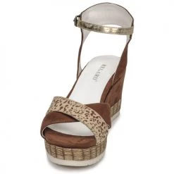 Chaussures Femme Sandales et Nu-pieds Regard DOUAI Marron -Sandales Soldes Boutique 18906830 500 C