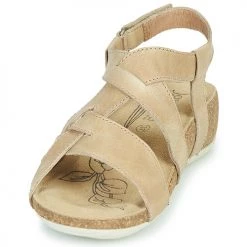 Chaussures Femme Sandales et Nu-pieds Josef Seibel NATALYA 16 Beige -Sandales Soldes Boutique 18909475 500 C