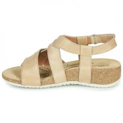 Chaussures Femme Sandales et Nu-pieds Josef Seibel NATALYA 16 Beige -Sandales Soldes Boutique 18909475 500 D