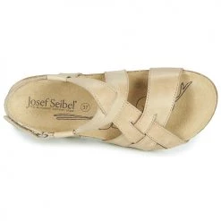 Chaussures Femme Sandales et Nu-pieds Josef Seibel NATALYA 16 Beige -Sandales Soldes Boutique 18909475 500 F