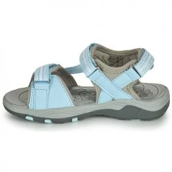 Chaussures Enfant Sandales et Nu-pieds Kangaroos K-LENI Bleu / Gris -Sandales Soldes Boutique 18912674 500 D