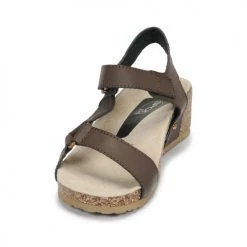 Chaussures Femme Sandales et Nu-pieds Spot on F10716 Marron -Sandales Soldes Boutique 18912737 500 C