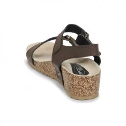 Chaussures Femme Sandales et Nu-pieds Spot on F10716 Marron -Sandales Soldes Boutique 18912737 500 E