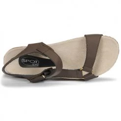 Chaussures Femme Sandales et Nu-pieds Spot on F10716 Marron -Sandales Soldes Boutique 18912737 500 F