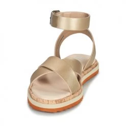 Chaussures Femme Sandales et Nu-pieds Bullboxer 053001F1S Doré -Sandales Soldes Boutique 18916716 500 C