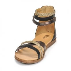 Chaussures Fille Sandales et Nu-pieds Bullboxer ALM013F1S-ROSE Noir -Sandales Soldes Boutique 18916795 500 C