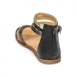 Chaussures Fille Sandales et Nu-pieds Bullboxer ALM013F1S-ROSE Noir -Sandales Soldes Boutique 18916795 500 E