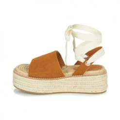 Chaussures Femme Sandales et Nu-pieds Emmshu SEARA Cognac -Sandales Soldes Boutique 18916919 500 D