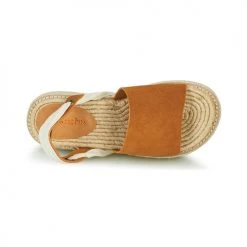 Chaussures Femme Sandales et Nu-pieds Emmshu SEARA Cognac -Sandales Soldes Boutique 18916919 500 F