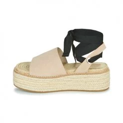 Chaussures Femme Sandales et Nu-pieds Emmshu SEARA Sable -Sandales Soldes Boutique 18916925 500 D