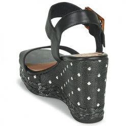 Chaussures Femme Sandales et Nu-pieds Gioseppo KIRBY Noir -Sandales Soldes Boutique 18917234 500 E