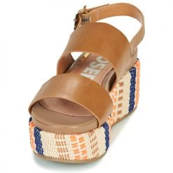 Chaussures Femme Sandales et Nu-pieds Gioseppo COWLEY Cognac -Sandales Soldes Boutique 18917235 500 C