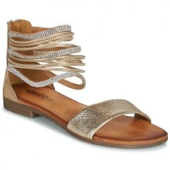 Chaussures Femme Sandales et Nu-pieds IgI&CO BRONIA Doré / Cognac