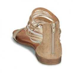Chaussures Femme Sandales et Nu-pieds IgI&CO BRONIA Doré / Cognac -Sandales Soldes Boutique 18918538 500 E